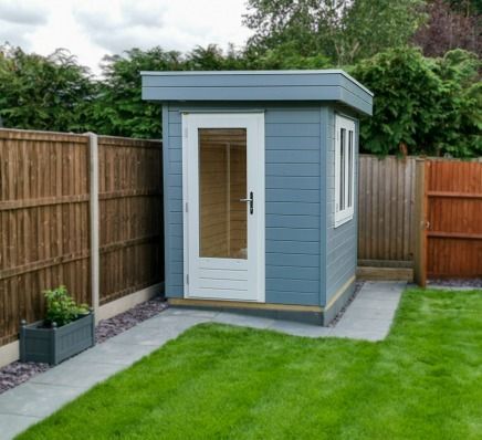 +12,000 Shed Plans and Woodworking Projects with designs and patterns! Click Here For Instant Access! #sheddesigns #shedhomeplans #shedorganization #shedplan #shedsplans #shedstorage #sheddecking #sheddeck #shedsbuildingplans Small Garden Office Pod, Outdoor Office Shed, Mini Shed, Small Garden Office, Cosy Garden, Garden Office Shed, Home Retreat, Patio Gardens, Outdoor Studio