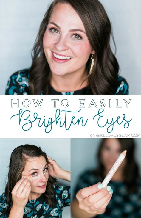 Using makeup to brighten eyes is easy to do with these simple tips! Brighten eyes to make them look more awake and make your eyes look larger. How To Make Your Eyes Look Brighter, How To Brighten Eyes, Brighten Eyes, Eyeshadow Basics, Cut Crease Eyeshadow, Body Craft, Natural Hair Mask, Prom Makeup Looks, Eye Brightener