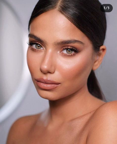 Brown Eyeshadow Looks, Maquillage Halloween Simple, No Make Up Make Up Look, Sunkissed Makeup, Summer Makeup Trends, Dewy Makeup Look, Natural Summer Makeup, Mekap Mata, Cheek Makeup