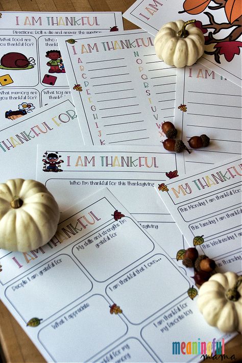 Thanksgiving Being Thankful Activities, Thankful Church Activities For Kids, Thanksgiving Thankful Activities, Thanksgiving Primary Activities, Kids Thankful Activities, Thankful Free Printable, Preschool Thankfulness Activities, Thanksgiving Teen Crafts, Simple Thanksgiving Activities For Kids