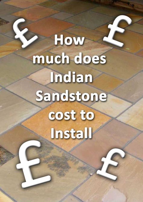 Indian sandstone has become one of the most popular natural stone paving materials. Not only does it look amazing it is both affordable and versatile. In this article I work out how much an Indian sandstone patio costs per m2. I will provide costs for labour only and also just materials only. Indian Sandstone Patio Ideas, Sandstone Patio, Natural Stone Paving, Curved Patio, Indian Sandstone, Stone Paving, Aesthetic Natural, Sandstone Paving, Backyard Inspo