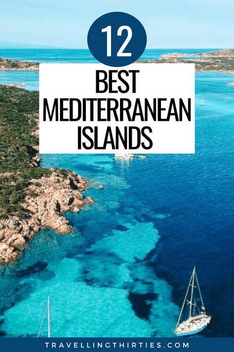 12 Best Mediterranean Islands for your 2021 Bucket List - Travelling Thirties 2023 Bucket List, Italian Islands, Mediterranean Islands, Mediterranean Holiday, Visit Sicily, Summer Travel Destinations, Mediterranean Travel, Mediterranean Summer, Summer Vacation Destinations