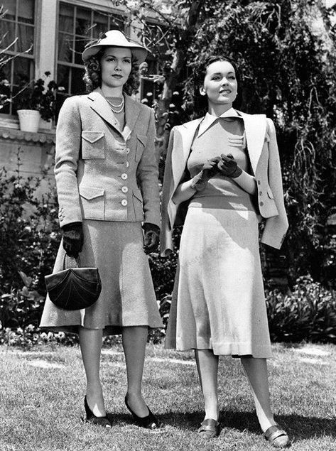 1938 1938 Fashion, Rochelle Hudson, Glenda Farrell, Jane Wyman, 1940s Women, Vintage Actresses, 1940s Woman, 1930 Fashion, 30s Fashion