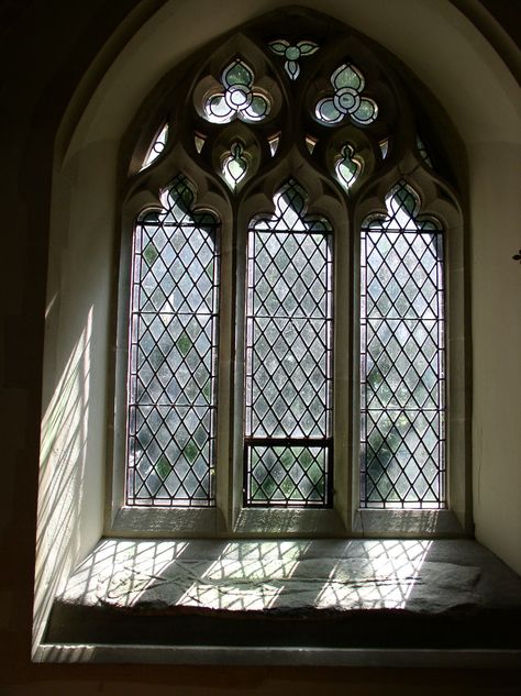 Frosted window Window Restoration, Castle Window, Stained Glass Windows Church, Gothic Windows, Window Stained, Stained Glass Church, Gothic Garden, Gothic Church, Cathedral Windows