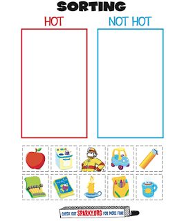 Fire safety activities: FREE Hot or not hot fire safety cut and glue worksheet. Fire Safety Worksheets, Fire Safety Lessons, Fire Safety Preschool Crafts, Safety Worksheets, Fire Safety Unit, Fire Safety Theme, Fire Safety Activities, Fire Safety Preschool, Safety Crafts