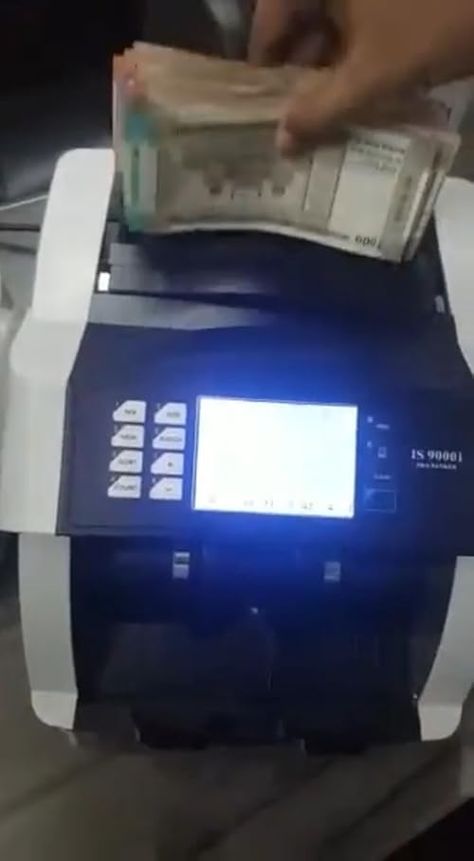 NUCOUN Mixed Denomination Money Counter Machine,Mixed Value Money Counter Machine, Money Counter, Cash Management, Money Machine, Money Handling, Cash Flow, Business Tools, Bank Notes, Banking