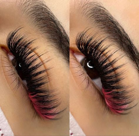 Color Lash Extensions, Cat Eye Eyeliner, Evening Eye Makeup, Lashes Fake Eyelashes, Lash Styles, Short Lashes, Eyelash Extensions Styles, Lash Extensions Styles, Volume Lash Extensions