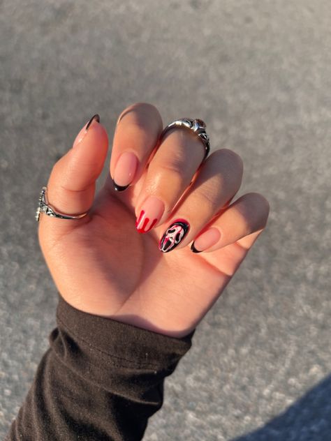 Scream Nails, Halloween Nails, Scream, Nail Inspo, Nail Designs, Nails, Beauty