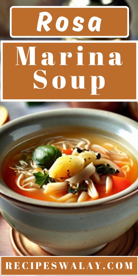 The Rosa Marina Soup Recipe is a delightful Mediterranean staple that offers a comforting and flavorful blend perfect for any season. Rosa Marina Soup Recipe, Popular Side Dishes, Soup Broth, Paneer Recipes, Orzo Pasta, Biryani Recipe, Sauteed Vegetables, Recipe Steps, Saute Onions