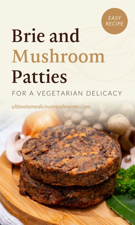 Mushroom Patty, Mushroom Patties, Healthy Mushroom Recipes, Vegetable Patties, Cooking Mushrooms, Mushroom Recipes Healthy, Mushroom Dish, Lions Mane, Vegetables Recipes