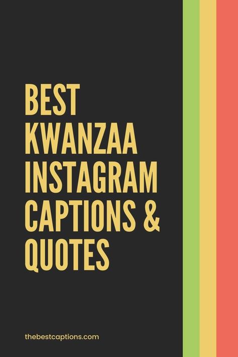 Happy Kwanzaa Quotes, Kwanzaa Quotes, Days Of Kwanzaa, Seven Principles Of Kwanzaa, Happy Kwanzaa, African Proverb, African American Culture, Caption For Yourself, Quotes For Instagram