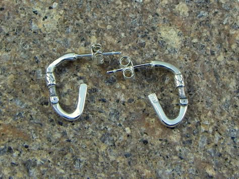 Sterling Silver Promise Rings, Single Earring, Rock Climbing, For Lovers, Mountaineering, Earrings Silver, Solid 925 Sterling Silver, The Mountain, Beautiful Earrings