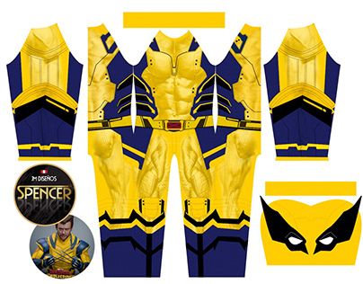 Wolverine Costume, Graphic Design Fashion, 2025 Vision, Diy Costumes, Design Fashion, Fashion Illustration, Spiderman, Vision Board, Sewing Patterns