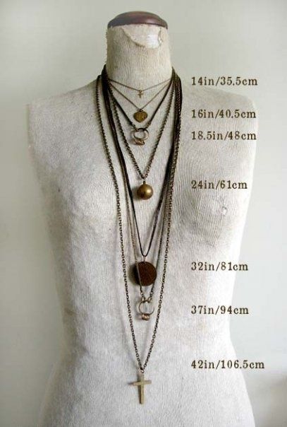 necklace lengths Bee Necklace, Jewelry Techniques, 가을 패션, Leaf Necklace, Bijoux Diy, Jewelry Tutorials, Leather Cord, Jewelry Inspiration, Jewelry Crafts