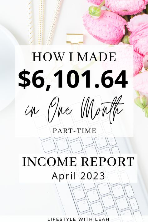 Yes, I made over $6,000 in April 2023 part time and you can too! From building a loyal audience to leveraging partnerships and digital products, learn how to unlock your earning potential. Pin it now and start turning your online presence into a thriving income stream! Income Report, Blog Income Report, Blog Income, Sponsored Posts, Social Media Jobs, Creating A Blog, Start Up Business, Blogging For Beginners, Make Money Blogging