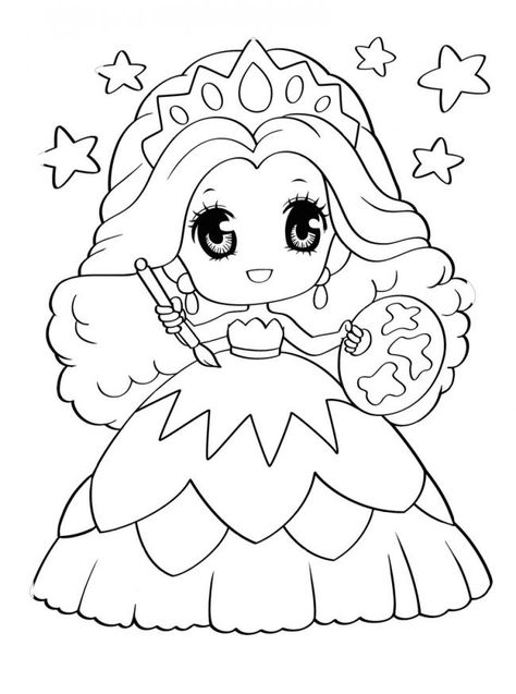 tranh tô màu cô công chúa bé nhỏ 2 Chibi Coloring, Wildlife Wallpaper, Chibi Coloring Pages, Pic Candle, Anime Lineart, Princess Coloring Pages, Princess Coloring, Disney Coloring Pages, Coloring Book Art