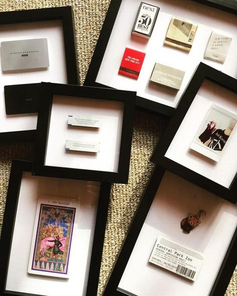 Framed Matchbooks, Hotel Keys, Ideas Decoracion, Gallery Wall Inspiration, Gallery Walls, Art Photos, Wall Gallery, Inspiration Wall, Home Deco