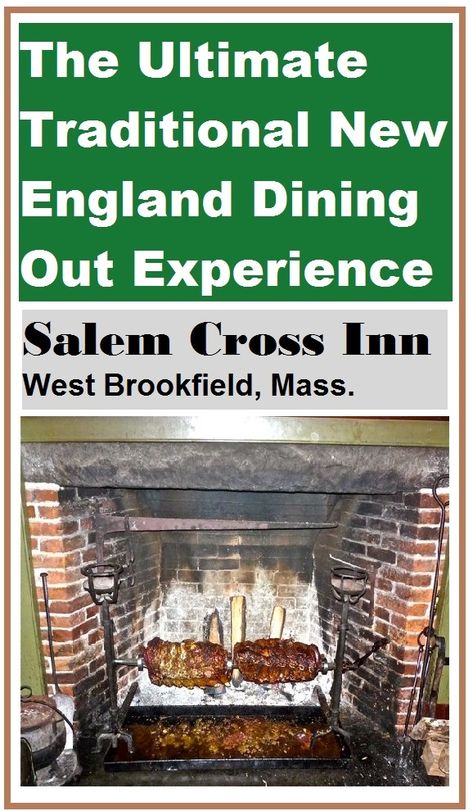 The Salem Cross Inn in West Brookfield, Massachusetts is VisitingNewEngland's top choice for traditional New England fare. Salem Cross Inn, Indian Pudding, Plank Salmon, Cedar Plank Salmon, Kid Friendly Restaurants, Massachusetts Travel, New England Road Trip, Good Pie, New England Travel