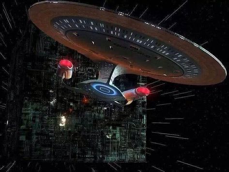 Enterprise D Tattoo, Borg Cube, Federation Starships, Star Trek Borg, Uss Enterprise D, Star Trek Bridge, Star Trek Convention, Star Trek Wallpaper, Ncc 1701