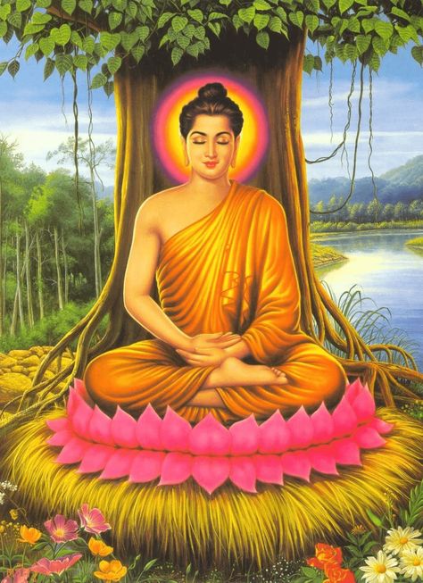 Gautam Buddha Image, Buddha Quotes Life, Buddha Artwork, Bodhi Tree, Gautama Buddha, Buddha Painting, Base Image, Photo Album Quote, The Buddha