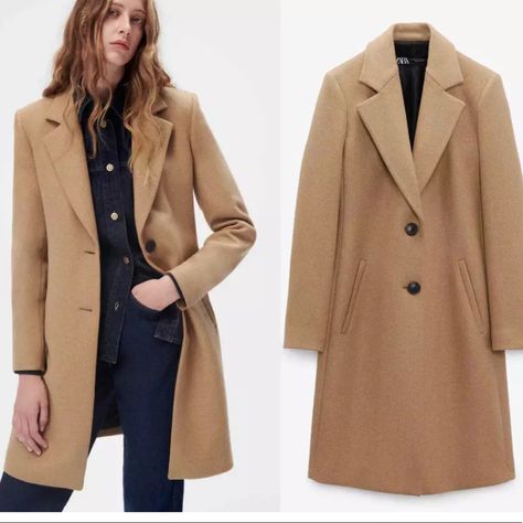 Camel coat street style