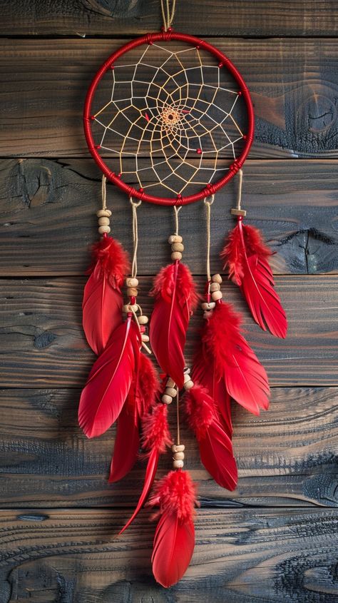 Free Red Dreamcatcher Hanging Image | Download at StockCake Cute Dreamcatcher, Heart Shape Dream Catcher, Heart Shaped Dream Catcher, Wooden Feather, Red Dream Catcher, Fox Dream Catcher, Wooden Backdrops, Dream Catcher Art, Feather Dream Catcher