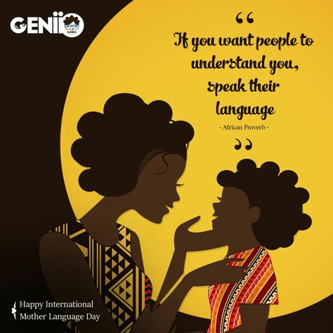 Multilingual Aesthetic, European Day Of Languages, Native African, International Mother Language Day, Mother Language Day, Philosophical Thoughts, Drawing Designs, Language Quotes, African Proverb