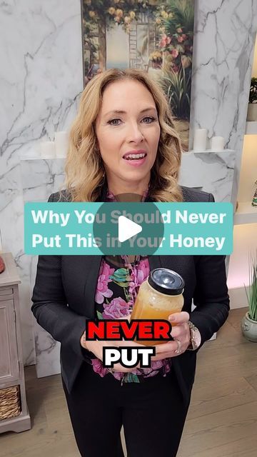 Dr. Janine Bowring, ND on Instagram: "Why You Should Never Put This in Your Honey
 
In this video, Dr. Janine explains why you should never put certain utensil in your honey. Learn about nutrition and the best practices for honey consumption." Honey Pre Workout, Benefits Of Honey Water, How To Decrystallize Honey, Health Benefits Of Honey, Benefits Of Eating Honey Daily, Honey Nutrition Facts, Honey Remedies, Honey, Food Hacks