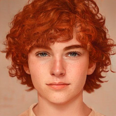 Red Head Boy, Red Hair Boy, Artbreeder Portraits, Skulduggery Pleasant, Red Hair Men, Ginger Boy, Character Inspiration Male, Ginger Men, Boy Face