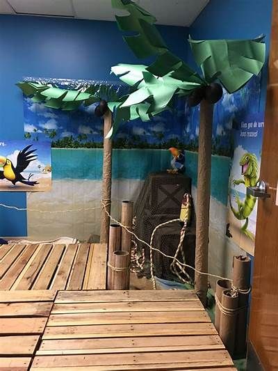 Shipwrecked VBS2018 boardwalk | Beach themed party, Vacation bible ... Shipwreck Vbs, Vbs Shipwrecked, Shipwrecked Vbs, Vacation Bible School Craft, Bar Decorations, Vbs Ideas, Bible School Crafts, Beach Themed Party, Beach Boardwalk