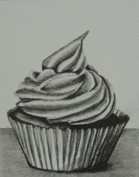 Drawing Food, Food Wallpaper, Art Community, Fun Art, Food Drawing, Pencil Drawing, Cupcake, Pencil, For Sale