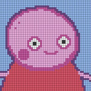 Funny Pixel Art Grid, Funny Pixel Art, Blanket Tapestry, Piskel Art, Graph Paper Drawings, Graph Crochet, Easy Pixel Art, Pixel Drawing, Pixel Crochet