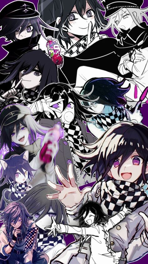 my fav character, idc how overrated he is, my fav Fav Character, Kokichi Ouma, Danganronpa 3, Cheer Me Up, Danganronpa V3, Cutie Patootie, Danganronpa, Anime, Art