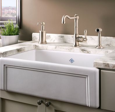 Difference Between Butler and Belfast Sinks | Tap Warehouse Kitchen Faucets Farmhouse, Small Farmhouse Sink, Porcelain Kitchen Sink, Farmhouse Sink Faucet, Best Kitchen Faucets, Best Kitchen Sinks, Modern Kitchen Sinks, Fireclay Farmhouse Sink, Sink Ideas