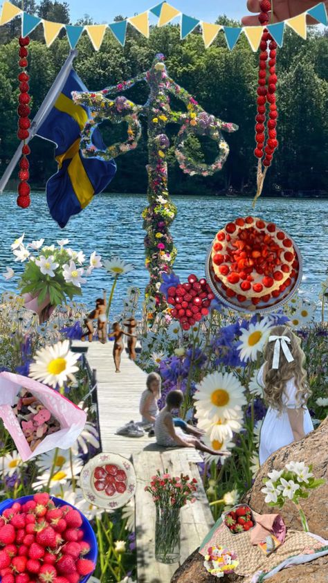 🌷🌼🌸🌻🌺 #midsommar #summer #vibes #nature #tradition #sweden Lovey Dovey, Summer Vibes, Sweden, Nature