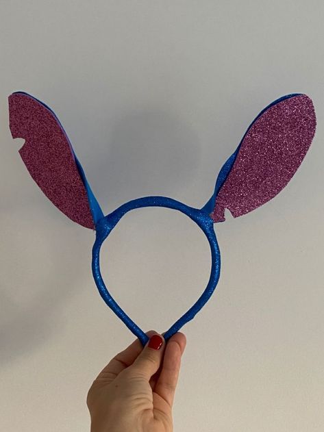 Kilo And Stitch Costume Diy, Stitch Ears Diy, Lilo Costume Halloween, Stitch Costume Women, Fiesta Lilo Y Stitch, Lilo Y Stitch Cumpleaños, Stitch Costume Diy, Lilo Costume, Stitch Cosplay