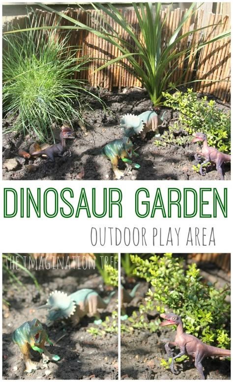 Dinosaur Garden, Imagination Tree, Play Area Backyard, Backyard Kids Play Area, Outdoor Play Spaces, Play Garden, Outdoor Play Areas, Kids Outdoor Play, Outdoor Play Area