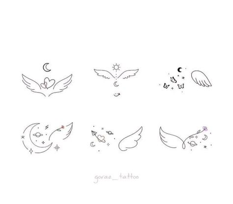 Angel And Stars Tattoo, Early Misscarage Tattoo Ideas, Early Miscarried Tattoo Ideas, Tattoo For Lost Baby, Lost Baby Tattoo, Baby Memorial Tattoos, Cute Simple Tattoos, Rainbow Tattoos, Remembrance Tattoos