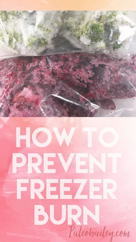 how to prevent freezer burn Freezing Food, Burnt Food, Frozen Meat, Freezer Burn, Cooking 101, Reduce Food Waste, Food To Go, Best Recipe, Freezer Meals