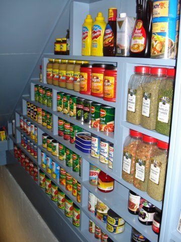 1000+ ideas about Under Stairs Pantry on Pinterest | Under Stairs ... Stairs Pantry, Under Stairs Pantry, Closet Under Stairs, Stair Shelves, Organizing Kitchen, Organized Pantry, Kitchen Hutch, Staircase Storage, Under Stairs Cupboard