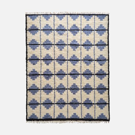 Blue moroccan tile