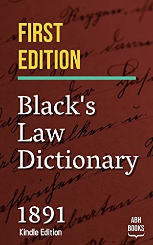 The first edition of Black's Law Dictionary was published in 1891, and because of its wealth of archaic terms, this edition is a favorite resource for researchers and scholars everywhere. This Kindle edition is a print replica, which is an exact digitized replica of the antique book. Black Law Dictionary, Harvard Law, Harvard Law School, Law School, Note Taking, Ebook Pdf, Audio Books, Reading, Books