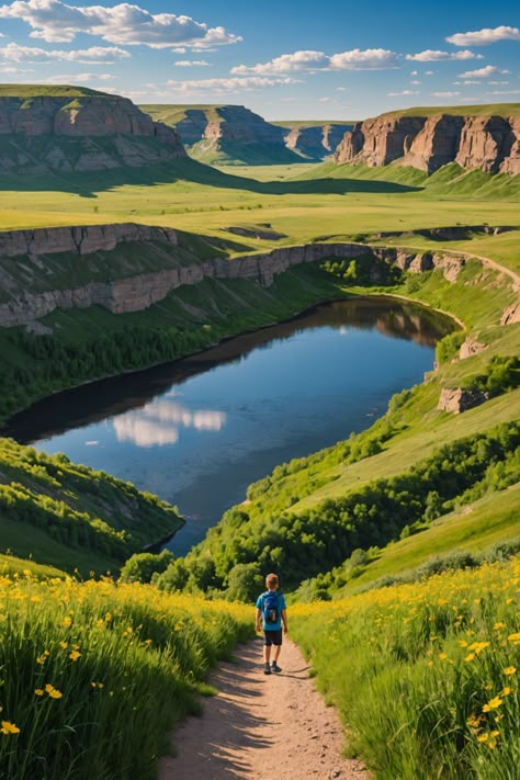 Family-Friendly Adventures Await in North Dakota! 🌟 North Dakota Aesthetic, Midwest Family Vacations, 50 States Travel, North Dakota Travel, Affordable Family Vacations, American States, Unsung Hero, Into The Unknown, Vacation Deals