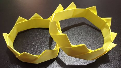 How to Make a Crown Origami: Origami Crown Instructions How To Make A Paper Crown, Paper Crown Tutorial, Origami Template, Origami Crown, Greek Crown, Origami Wreath, Crown Tutorial, Origami Leaves, Origami Templates