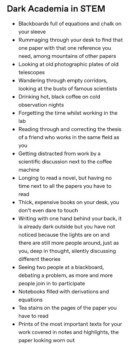 Computer Science Dark Academia, Dark Academia Aesthetic College, Dark Academia Description, How To Write Dark Academia, Physics Dark Academia, Dark Academia This Or That, Math Dark Academia, Dark Academia Stem Aesthetic, Dark Academia Subjects