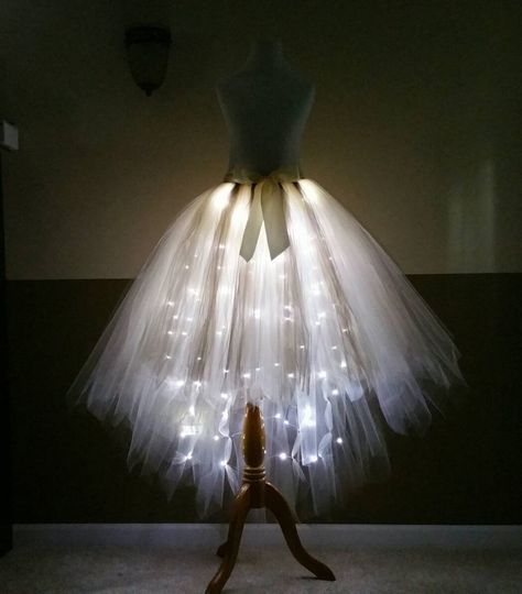 How to Outdo Every Halloween Costume at the Party Diy Christmas Tree Costume, Christmas Costumes Diy, Led Tutu, Christmas Costumes Women, Dress Form Christmas Tree, Christmas Tree Costume, Mannequin Christmas Tree, Tree Costume, Diy Costumes Women