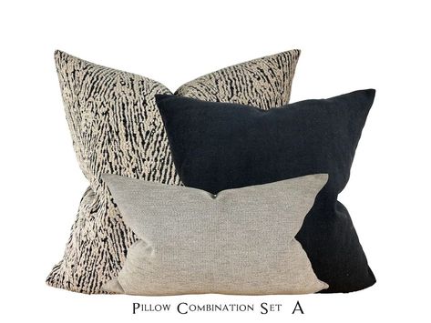 Nathan James Linus Modern … curated on LTK Dark Grey Couches, Beige Couch, Beige Throw Pillows, Modern Pillow Covers, Black And White Pillows, Modern Pillow, Beige Bed, Couch Throw, Black Pillows