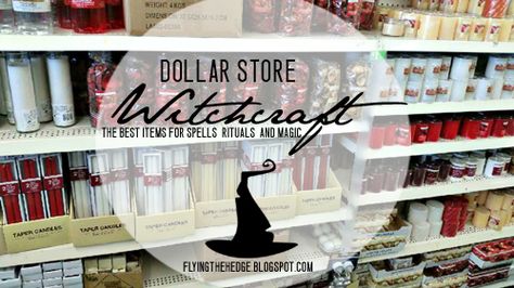 Dollar Store Witchcraft: The Best Items for Spells, Rituals, and Magic Dollar Store Witchcraft, Supernatural Gifts, Scrying Mirror, Witches Broom, Broom Closet, Spirit Communication, Folk Magic, Which Witch, Witch Diy