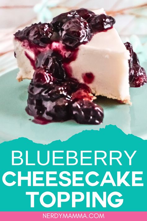 This simple yet flavorful blueberry cheesecake topping can take even your most basic desserts up a notch and make them something special. Blueberry Cheesecake Topping, Basic Desserts, Blueberry Topping For Cheesecake, Easy Blueberry Cheesecake, Topping For Cheesecake, Cheesecake Topping, Cheesecake Photos, Blueberry Topping, Cheesecake Toppings