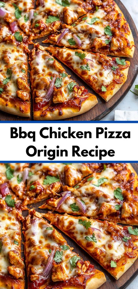 What's the secret to perfect BBQ chicken pizza? Juicy chicken, smoky BBQ sauce, and a crispy crust! Make this easy BBQ chicken pizza recipe for a quick, delicious dinner everyone will love. Bbq Chicken Pizza Recipe, Homemade Pizza Recipe Easy, Chicken Pizza Recipe, Easy Bbq Chicken, Bbq Sauce Chicken, Tangy Bbq Sauce, Bbq Pizza, Easy Homemade Pizza, Bbq Chicken Pizza